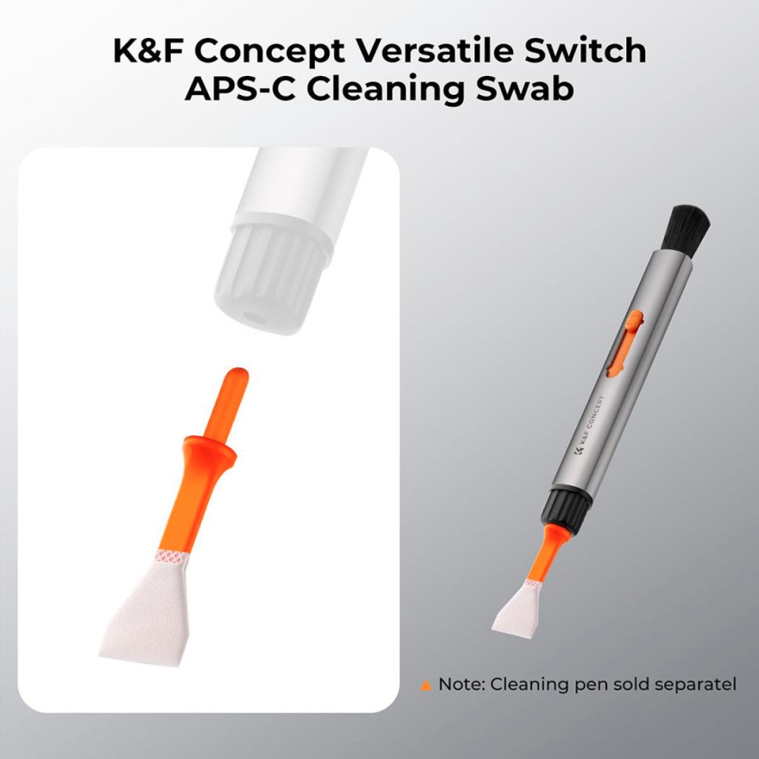 K&F Concept Zamenljivi set za čišćenje (olovka, 20x štapić za APS-C senzor) SKU.1901 - 3